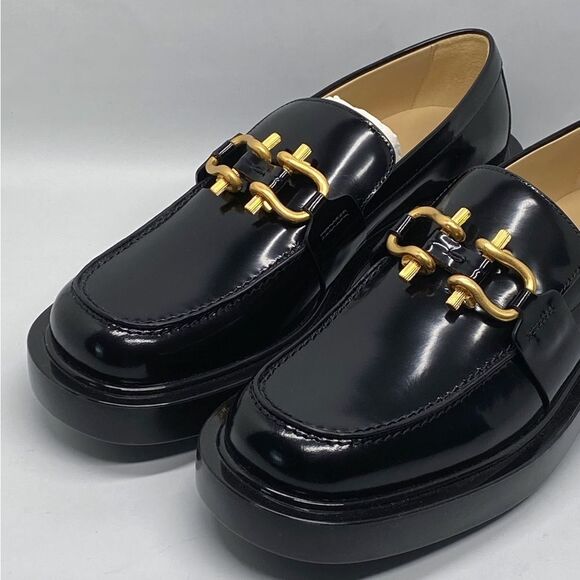 Bottega Veneta  Monsieur Leather Chunky Loafers size 40 - Picture 4 of 12